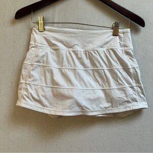 Lululemon Pace Rival Mid-Rise Skirt Sz 4 Skort